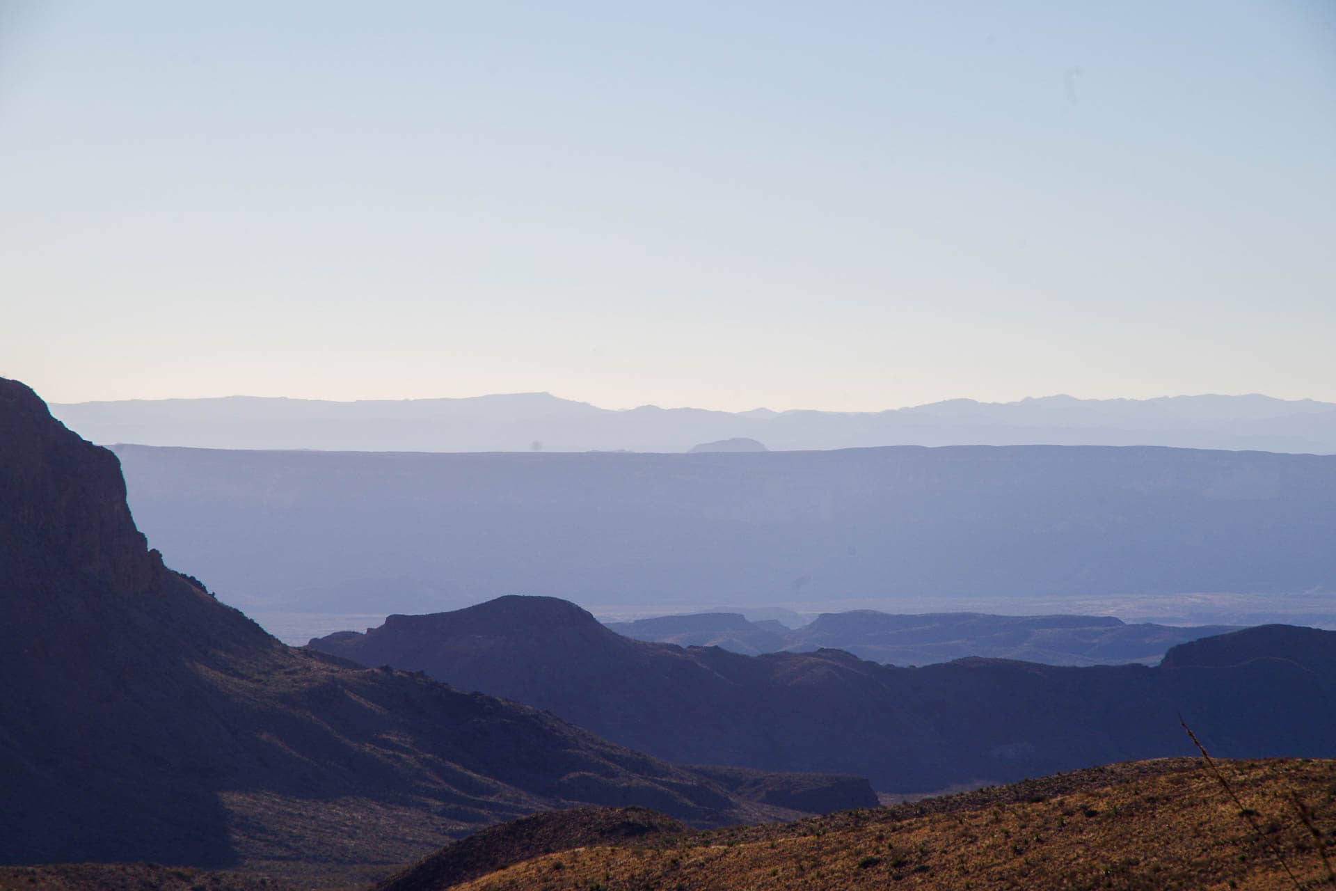 distant mountains